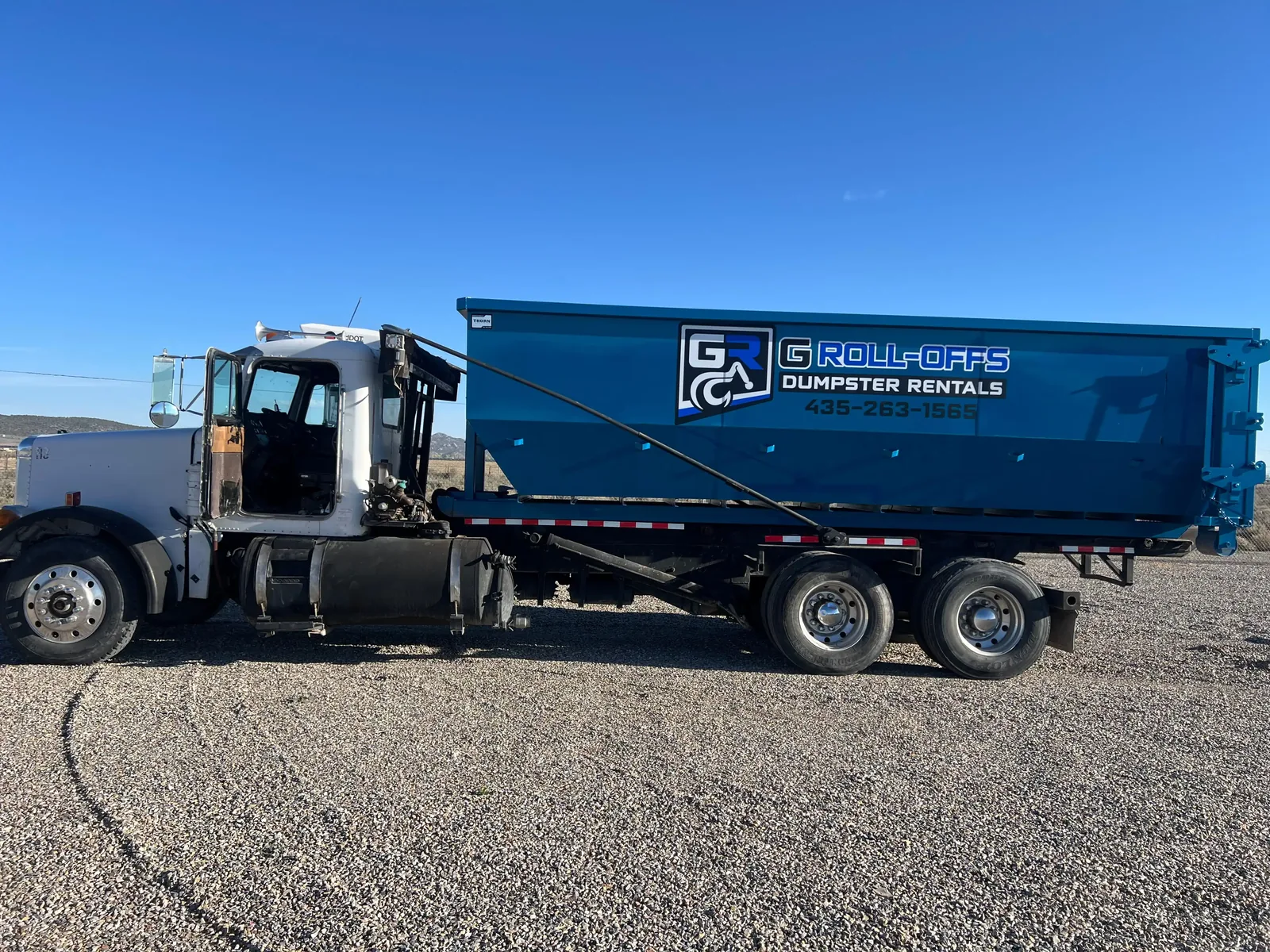 Sealed concrete washout bin for EPA-compliant disposal on a Cedar City job site